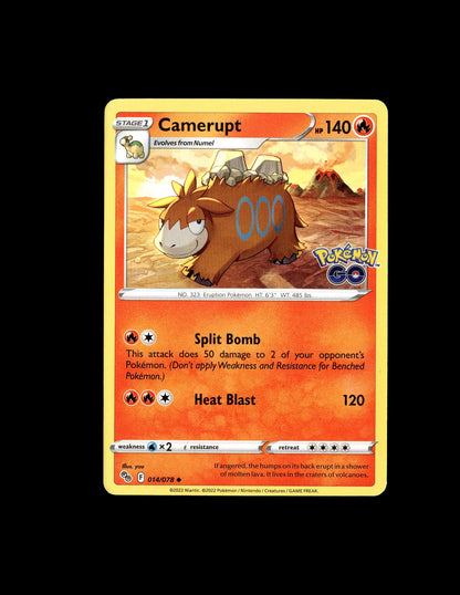 Camerupt - Pokémon GO #014 [Uncommon]