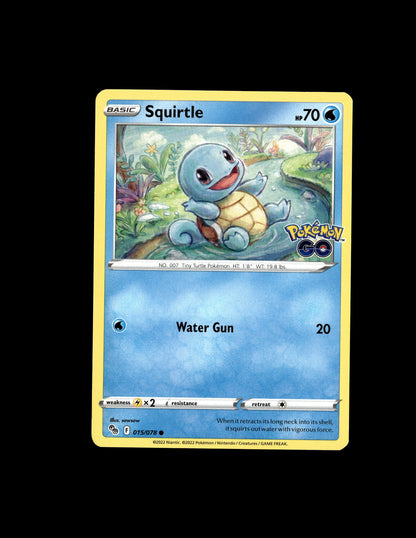 Squirtle [Water Gun] - Pokémon GO #015 [Common]