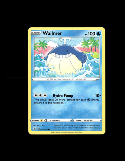 Wailmer [Hydro Pump] - Vivid Voltage #31 [Common]
