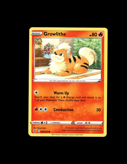 Growlithe - Fusion Strike #032 [Common]