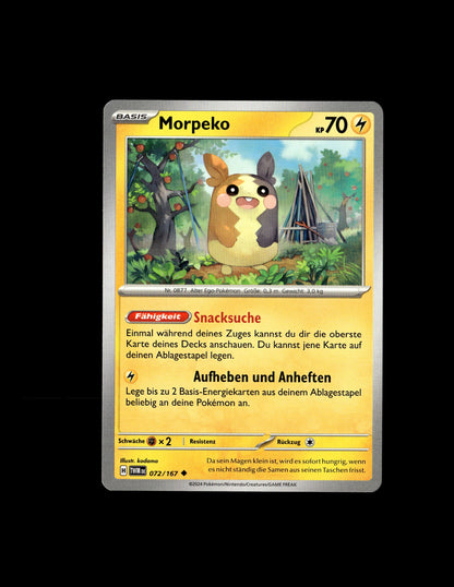 Morpeko - Twilight Masquerade #72 [Uncommon]