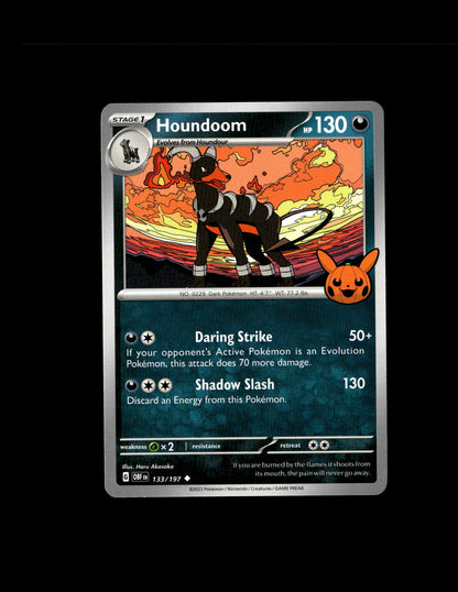 Houndoom - Trick or Trade 2024 #OBF 133 [Promo]