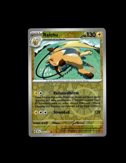 Raichu - Temporal Forces #52 [Common]