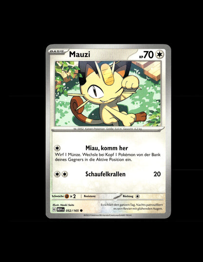 Meowth - 151 (MEW) #52 [Common]