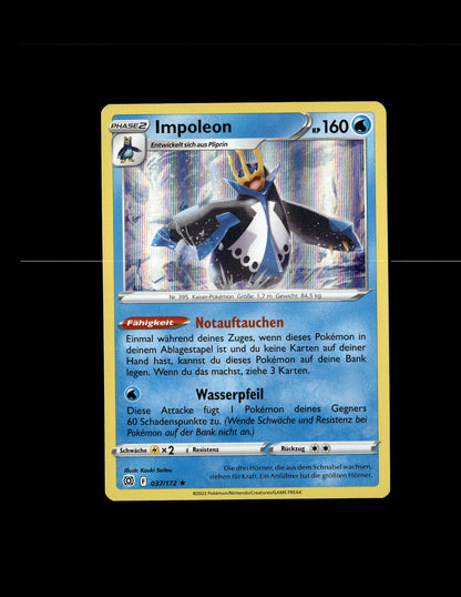 Empoleon - Brilliant Stars #37 [Holo Rare]