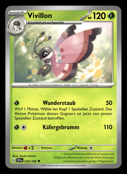 Vivillon - Scarlet & Violet #10 [Uncommon]
