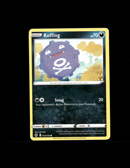 Koffing [Smog] - Crown Zenith #075 [Common]