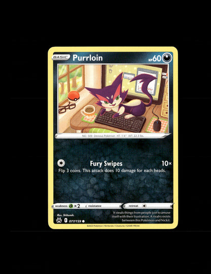Purrloin [Fury Swipes] - Crown Zenith #077 [Common]