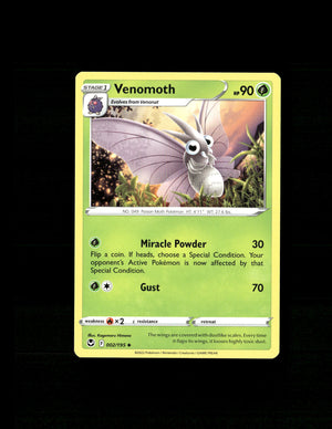 Venomoth - Silver Tempest #002 [Uncommon]