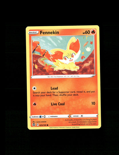 Fennekin - Silver Tempest #025 [Common]