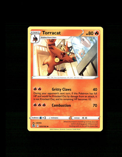 Torracat - Silver Tempest #031 [Uncommon]
