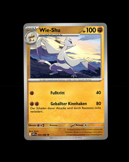 Mienshao - White Flare #53 [Uncommon]