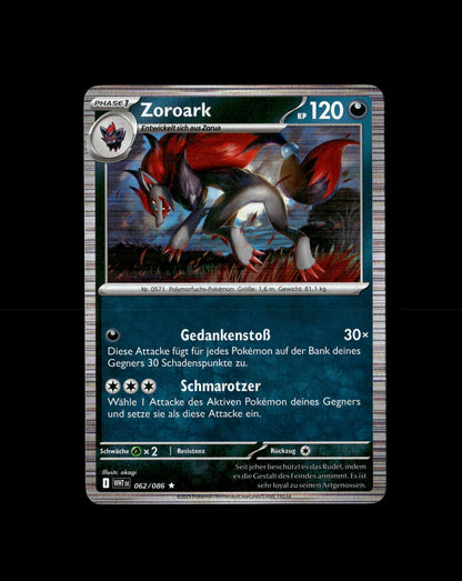Zoroark - White Flare: Additionals #62 [Rare]