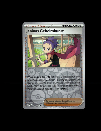 Janine's Secret Art - Prismatic Evolutions #112 [Uncommon]