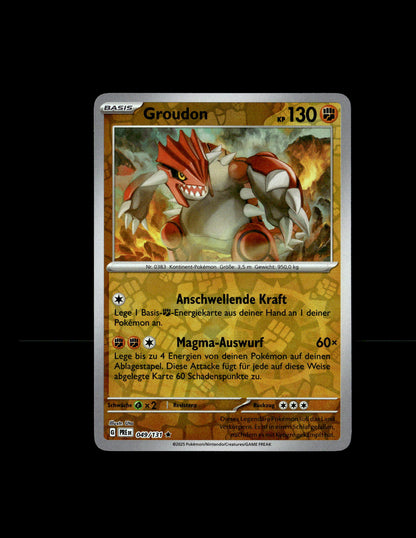 Groudon - Prismatic Evolutions #49 [Rare]