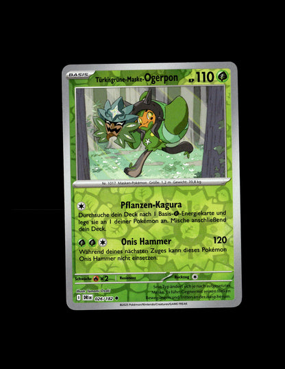 Teal Mask Ogerpon - Destined Rivals #26 [Uncommon]