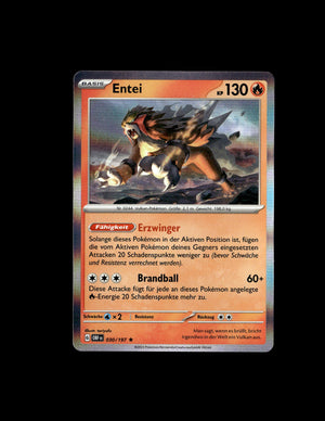 Entei - Obsidian Flames #30 [Rare]