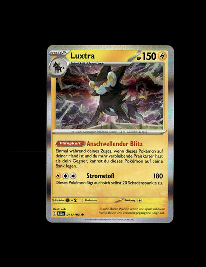 Luxray - Paldea Evolved #71 [Rare]