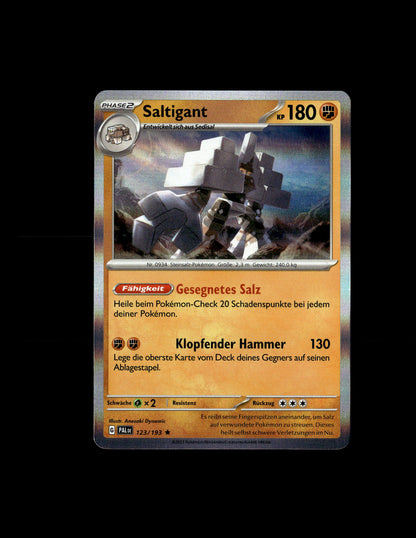 Garganacl - Paldea Evolved #123 [Rare]