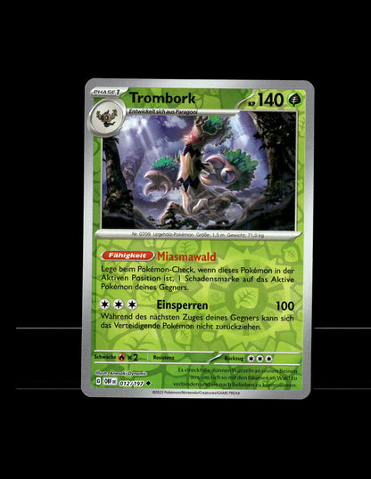 Trevenant - Obsidian Flames #12 [Uncommon]