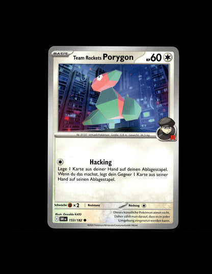Team Rocket's Porygon - Destined Rivals #153 [Common]