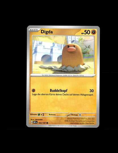 Diglett - Obsidian Flames #103 [Common]