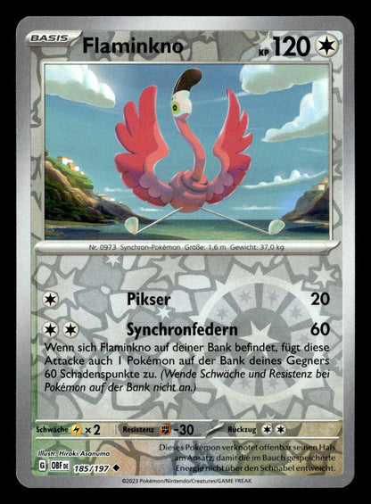 Flamigo - Obsidian Flames #185 [Uncommon]