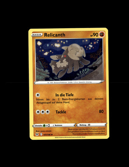 Relicanth - Lost Origin #101 [Ungewöhnlich]