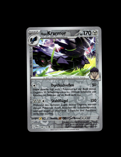 Hop's Corviknight - Journey Together #108 [Uncommon]