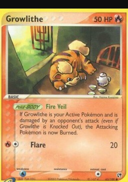 Growlithe [Fire Veil | Flare]