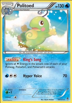 Politoed [King's Song | Hyper Voice]