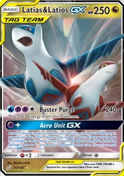 Latias & Latios GX [Buster Purge | Aero Unit GX]