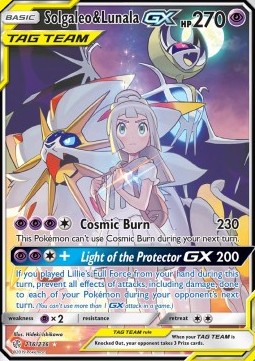 Solgaleo & Lunala GX [Cosmic Burn | Light of the Protector GX]