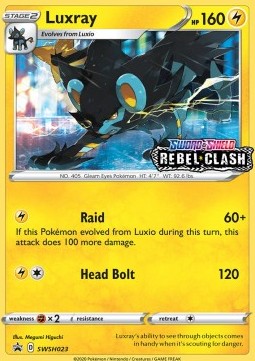 Luxray [Raid | Head Bolt]