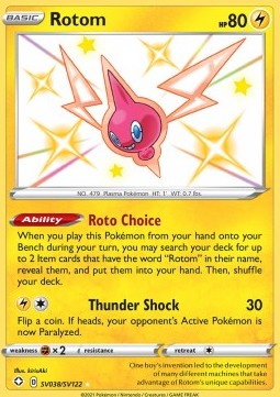Rotom [Roto Choice | Thunder Shock]