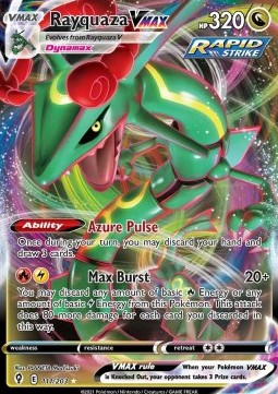 Rayquaza VMAX [Azure Pulse | Max Burst]