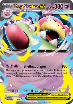 Mega Slowbro ex [Shellnado Spin]