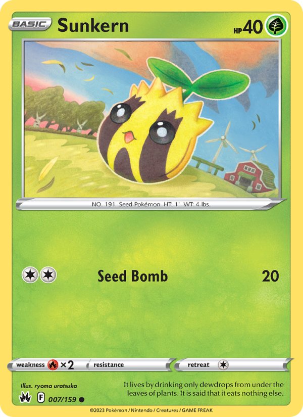 Sunkern [Seed Bomb]
