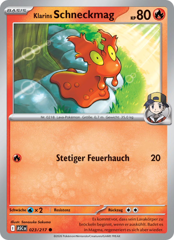 Klarins Schneckmag [Stetiger Feuerhauch]