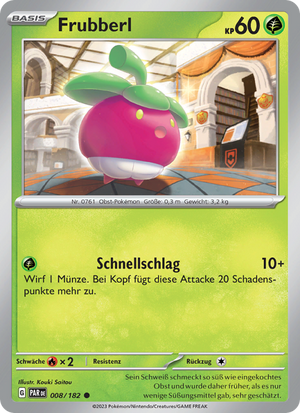 Frubberl [Schnellschlag]
