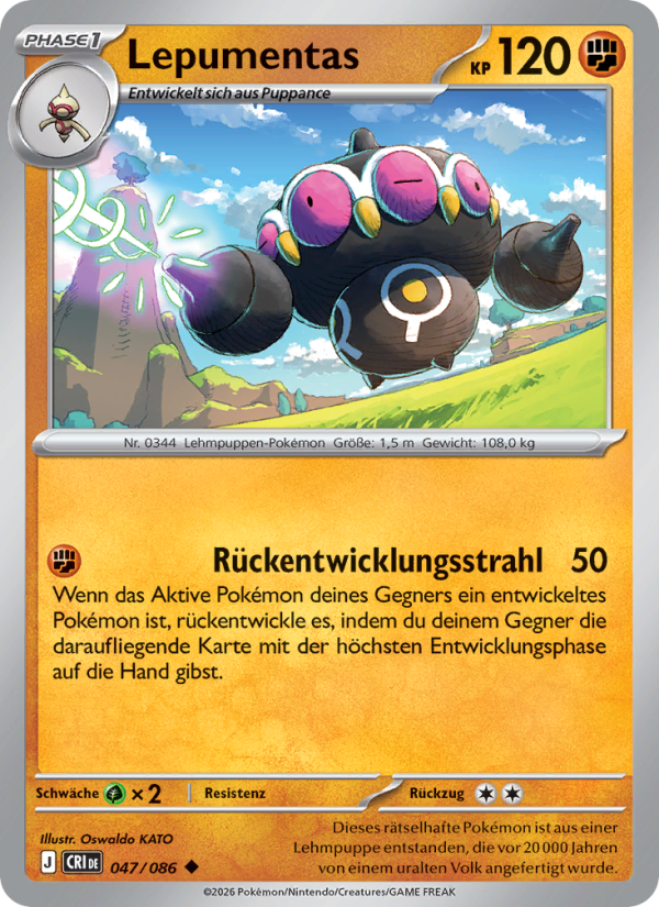 Lepumentas [Rückentwicklungsstrahl]
