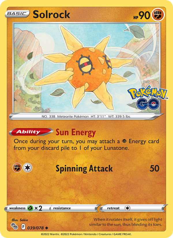 Solrock [Spinning Attack]