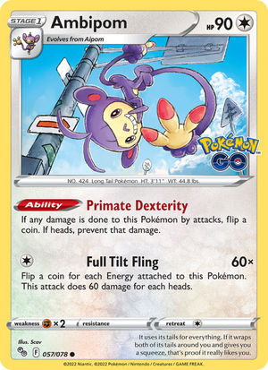 Ambipom [Full Tilt Fling]