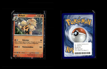 Arcanine - SV Black Star Promos #11 [Promo]
