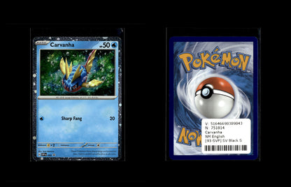 Carvanha - SV Black Star Promos #93 [Promo]