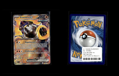 Iron Boulder ex - SV Black Star Promos #147 [Promo]