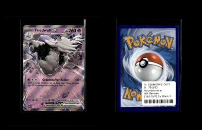 Houndstone ex - SV Black Star Promos #162 [Oversized]