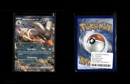 Houndoom ex - Obsidian Flames #134 [Double Rare]