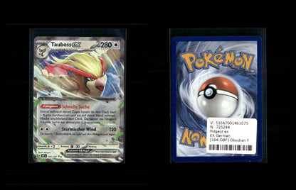 Pidgeot ex - Obsidian Flames #164 [Double Rare]