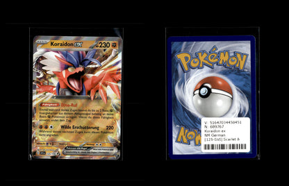 Koraidon ex - Scarlet &amp; Violet #125 [Double Rare]